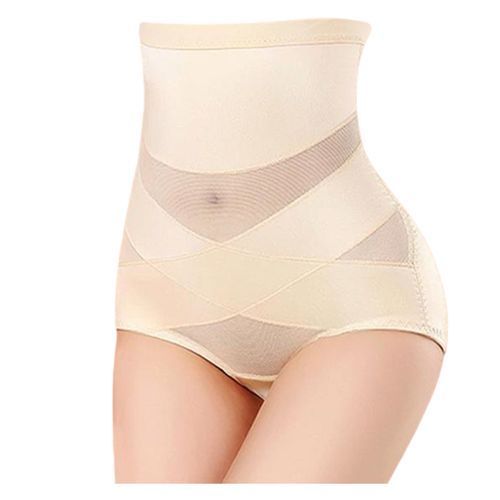 Women's High Waisted Cross Compression Abs Shaping Pants Slimming Body  Shaper US