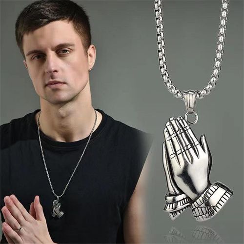 270+ Human Hands Praying To God With Cross Necklace Stock Photos, Pictures  & Royalty-Free Images - iStock