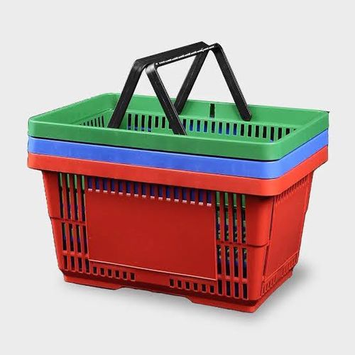 product_image_name-Generic-Convinent hand-held plastic shopping basket-5