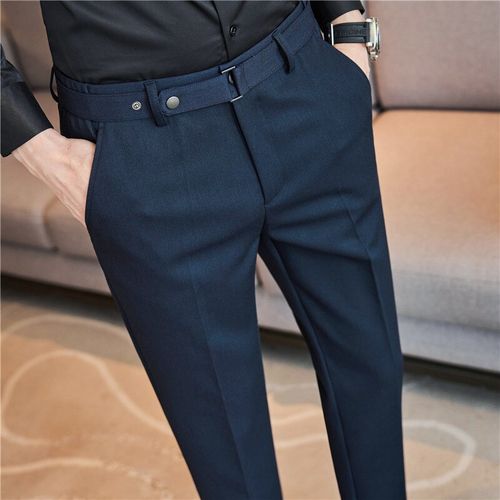 Korean Style Cotton Business Mens Formal Pants Style For Men Slim Fit,  Formal & Casual From Cong02, $31.91 | DHgate.Com
