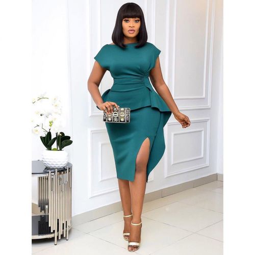 Fashion Business Dress Company Dress Dress 2023 African Large Women's ...