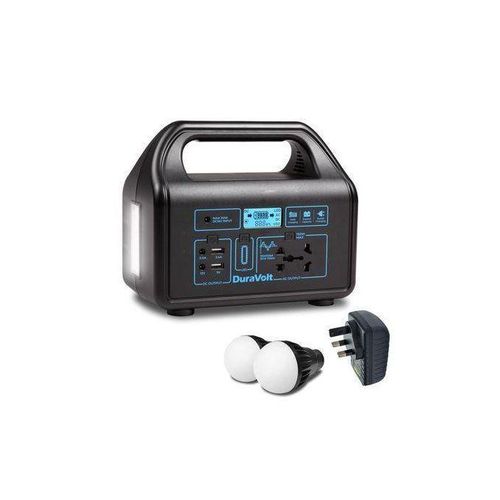 product_image_name-Generic-Duravolt 150W Solar Power Portable LED lights 12V battery Solar charing AC charging DSPP-150-1