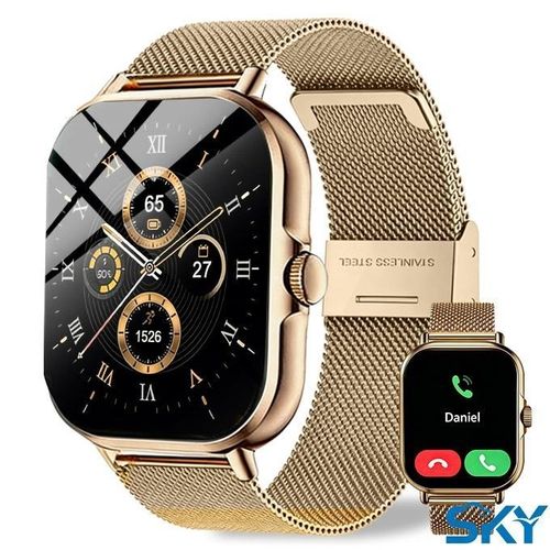 Generic 2.2-inch HD waterproof scratch-resistant smartwatch (all phones compatible)