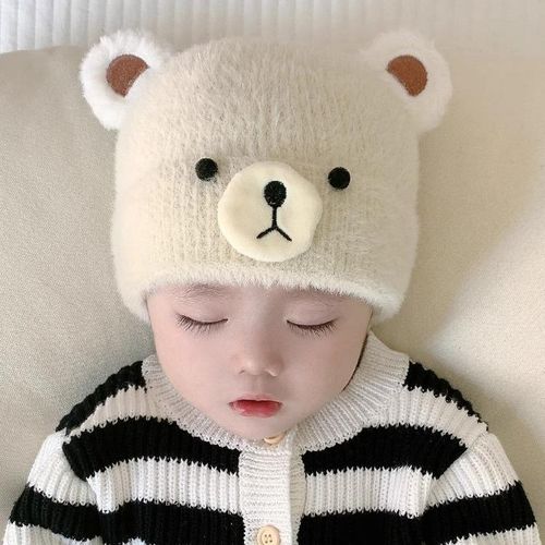 Generic Autumn and Winter Children's Plush Hat Baby Hat Boys and