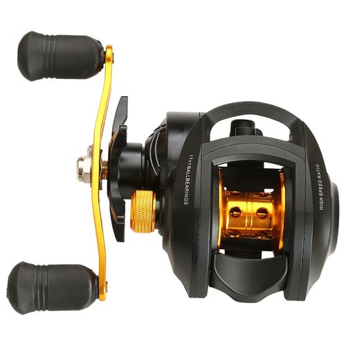 Generic Ultra Smooth 17 + 1 BB Baitcasting Fishing Reel Baitcaster