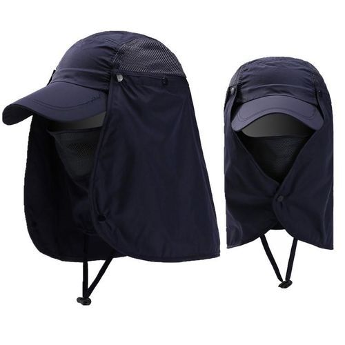 Fashion Fishing Hat With Neck Flap Sun Protect Hiking Hat Men