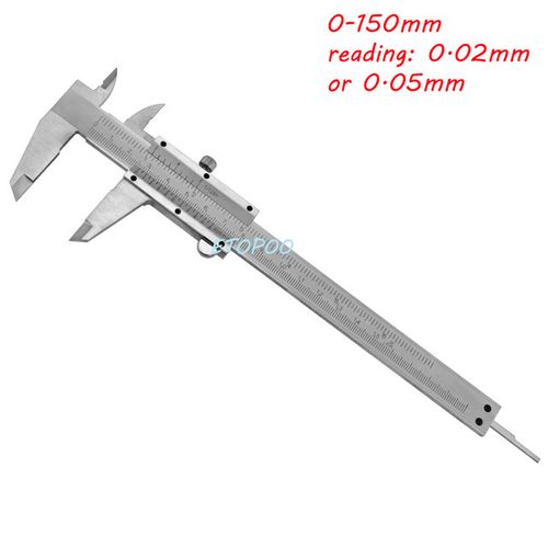 150 mm Vernier Caliper, 0.02 mm