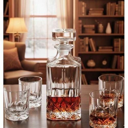Generic 5 pcs Whiskey Set __ 4 cups abd and 1 decanter