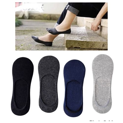 Fashion 4 PAIR SNEAKERS LOAFERS FASHION INVISIBLE SOCKS