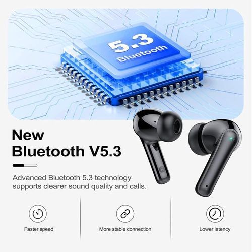 Generic A12 ultra wireless Bluetooth earbuds for gaming with noise cancelling