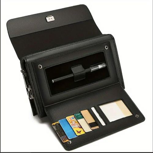 product_image_name-Gorchis-Men Quality Leather Anti-Theft Clutch Wallet-2