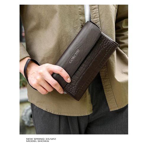 product_image_name-Gorchis-Men Quality Leather Anti-Theft Clutch Wallet-5