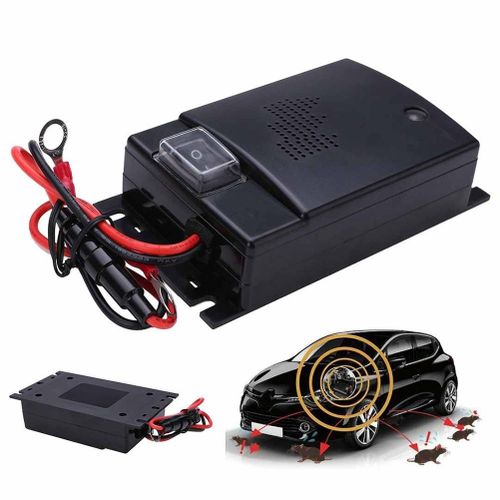 Ultrasonic Mouse Repeller 12V Car Rat Rodent Deterrent Wire Engine Pest  Control