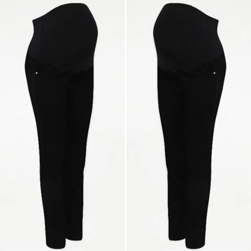 George Straight Leg Overbump Black 