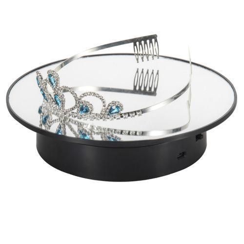 Display Mirror 360° Rotating Turntable For Watch,Shoe - image 5