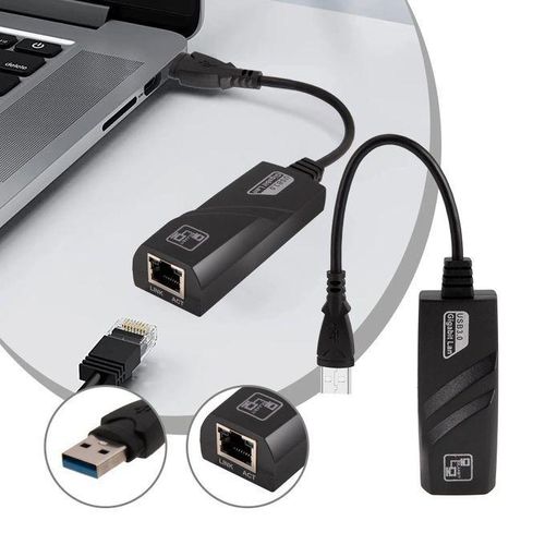 Generic USB2.0 To RJ45 Network Cable Adapter 100Mbps Wired Network Card External Drive Free Network Card For Computer Notebooks
