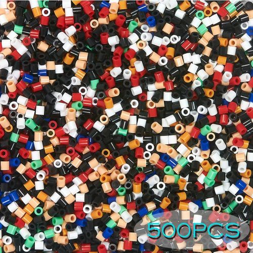 Generic 500PCs 5mm 134colors Iron Beads For Kids Hama Beads Diy