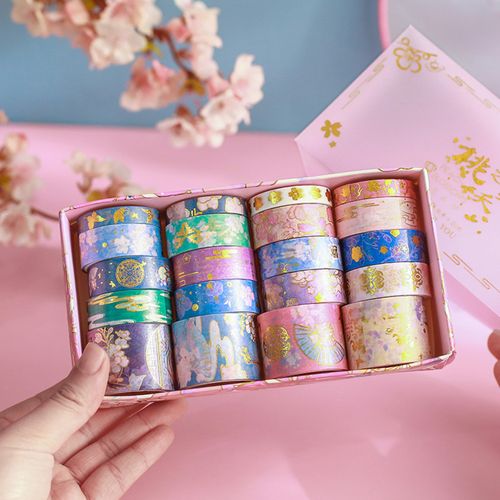 20 Rolls Floral Washi Tape Set 15mm Tape Diy Craft Masking