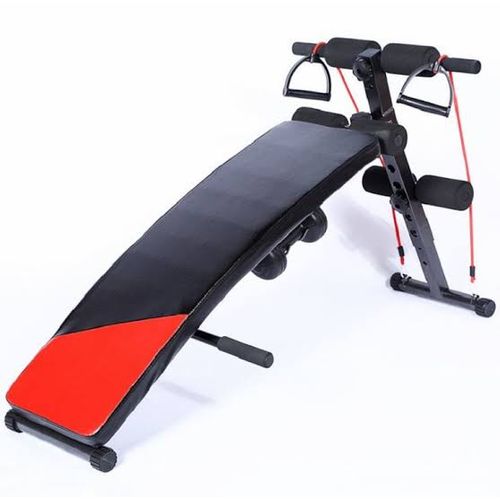 product_image_name-Body Fit-Sit Up Bench With Dumbbells-2
