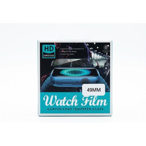 Generic Universal 49mm Curved Edge Tempered Glass Screen Protector for Smart Watches - image 2