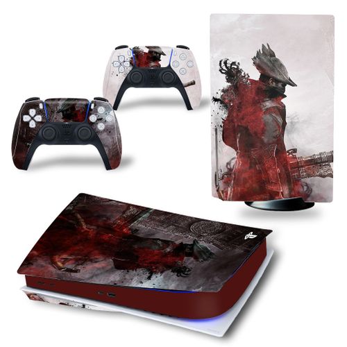 Generic Bloodborne PS5 Skin Sticker Vinyl Decals PS5 Disk Digital