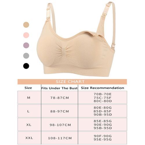 Women Cotton Nursing Bra Underwire Vest Type Anti-sagging