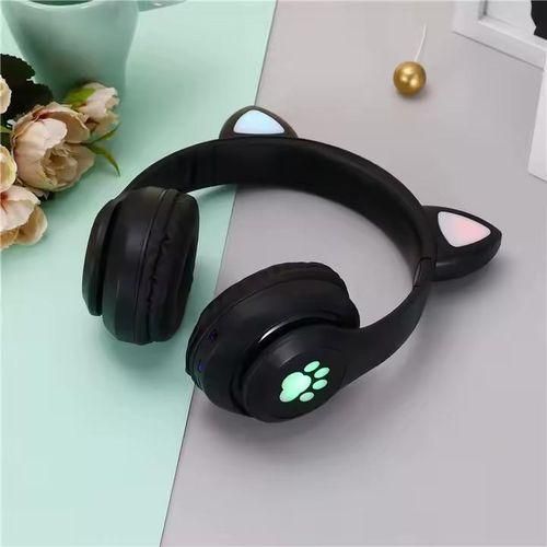 Generic Cat Ears Wireless Foldable Bluetooth Headphones / Headsets With High Bass Long Lasting Battery Life - image 5