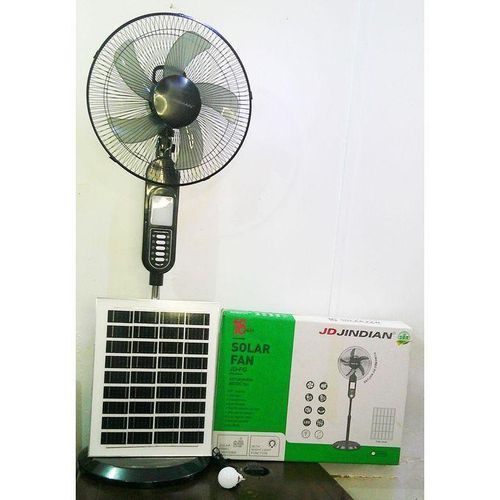 product_image_name-JD JINDIAN-16-Inch Solar Rechargeable Standing Fan – with Solar Panel-3