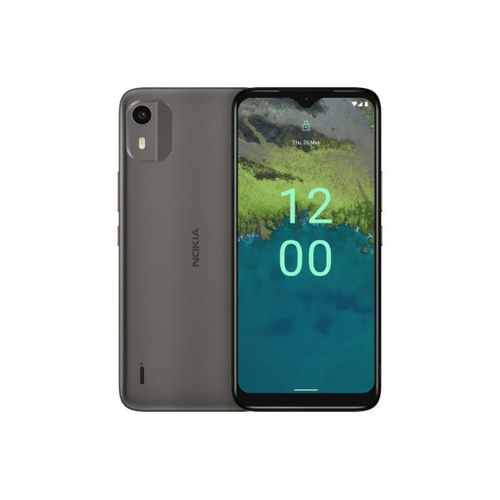 Nokia C12, 6.3 Inch (2GB RAM, 64GB ROM) Android 12, (8MP ) Dual SIM - CHARCOAL