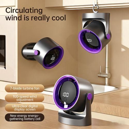 Generic High Speed Turbo Cooling 360° Portable Fan - image 4