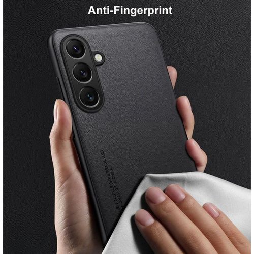 Generic Luxury PU Leather Case For Samsung Galaxy S25 Plus Back Cover TPU Silicone Full Protection Phone Case For Samsung S25 Plus 5G - image 2