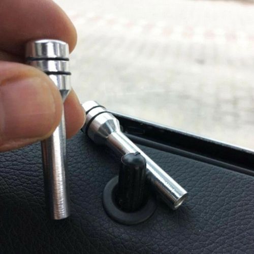 Generic 4PCS Universal Aluminum Alloy Car Door Lock Pins   Rustproof Auto Door Lock Knobs Modification Accessories for Cars & SUVs - image 4