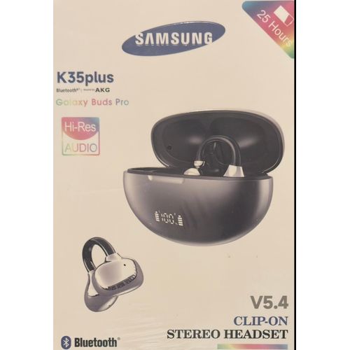 Samsung K35plus Galaxy buds pro Clip on Stereo Headset Bluetooth V5.4 Touch Control Ear buds - Smsg - image 2