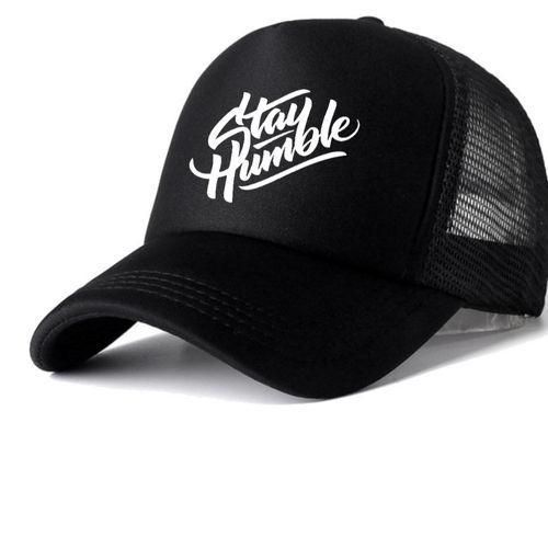 Fashion QUALITY black BASE BALL FACE CAP with design