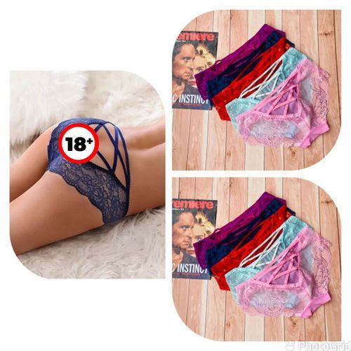 Fashion Sexy Ladies Lace Panties 6pcs