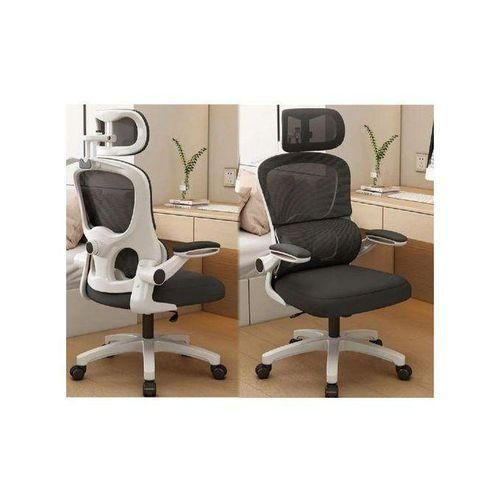 Generic Ergonomic Design Office Chair with lumber support- Black & White
