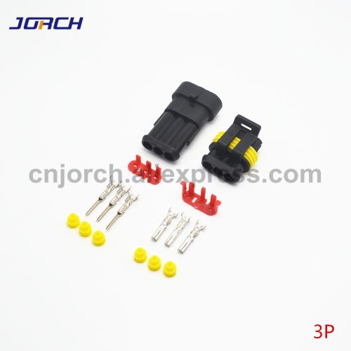 1/2/3/4/5/6 Pin Way Car Waterproof Electrical Male Female