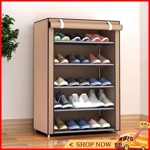 product_image_name-Generic-Single Row Multi-Tiers Simple Shoe Rack-1