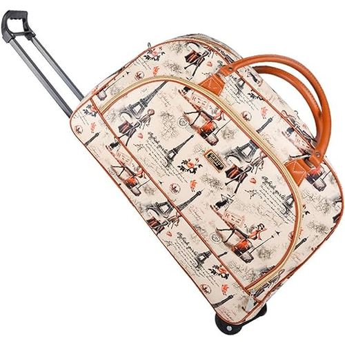 product_image_name-Fashion-Multipurpose Foldable Art Design Travelling Bag - Large Capacity Duffel Bag-1