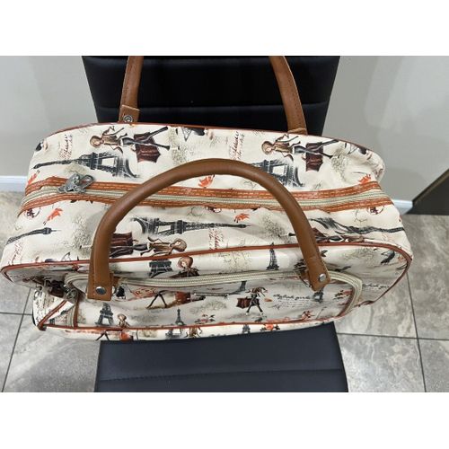 product_image_name-Fashion-Multipurpose Foldable Art Design Travelling Bag - Large Capacity Duffel Bag-3