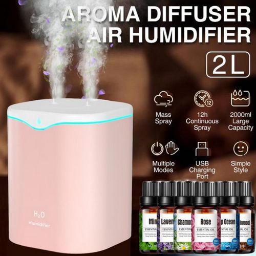 product_image_name-Generic-2L Portable Humidifier With USB + 6 Aromatherapy Oil-1