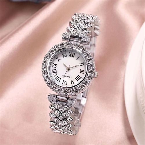 CCQ Women Vintage Shining Pearl Bracelet Dial Analog Quartz Wrist Watch  watches for women - Walmart.com