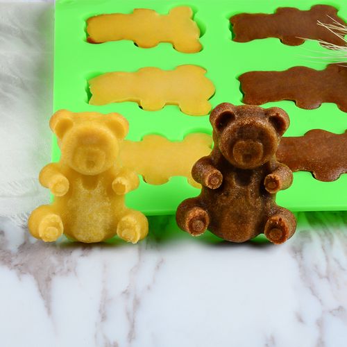 50Grids Silicone Mold Creative Gummy Bear Shape Candy Mold With Dropper DIY  Chocolate Fondant Moulds For Baking Decoration Tools - AliExpress