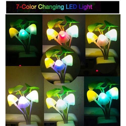 Generic 2-Pack LED Night Light, 0.6W Plug-In Wall Lamp(European standard plug) - image 6
