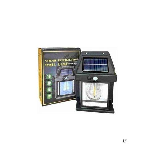 product_image_name-Generic-Solar interaction wall lamp, fence led light-2
