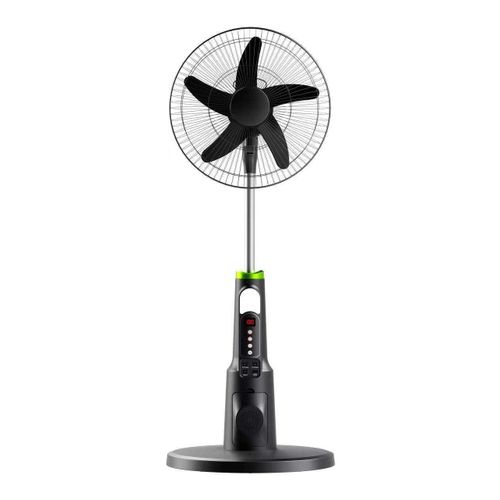 product_image_name-Generic-18-Inch Rechargeable Solar Fan with Bluetooth + Remote Control - Black-5