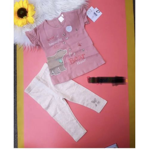 George New Born Top & Leggings, 2pc Outfit Set