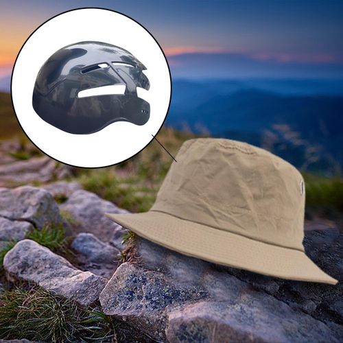 Generic Bucket Hat With Strings Breathable Sun Hat With Strap