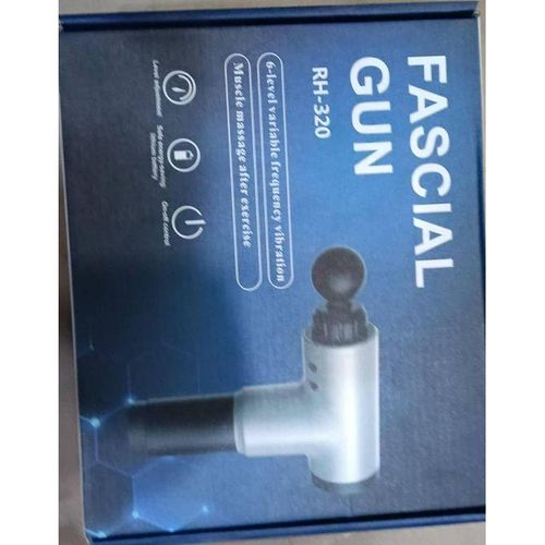 Generic Newly Improved Fascial Gun Deep Muscle Massager+4 Massage Heads For Multiple Use