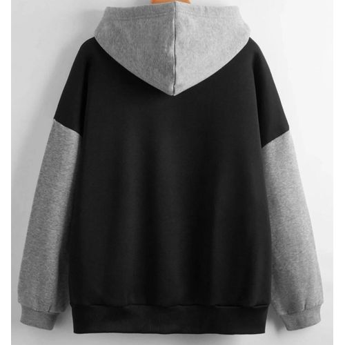 product_image_name-Danami-Classic Black & Ash Contrast Colour Hoodie-2
